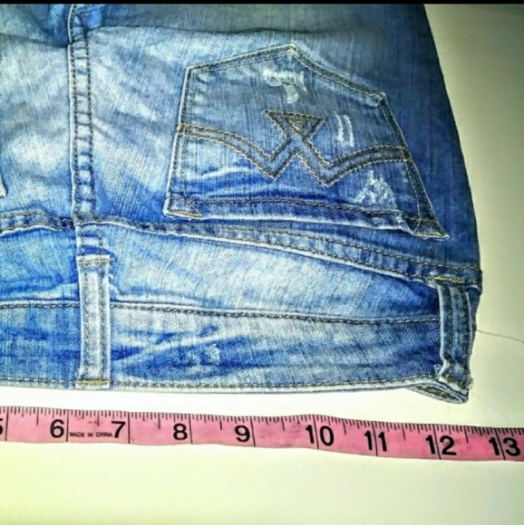 Vigoss Jeans Size 0 Skinny Leg Crop Distressed New - Picture 10 of 11